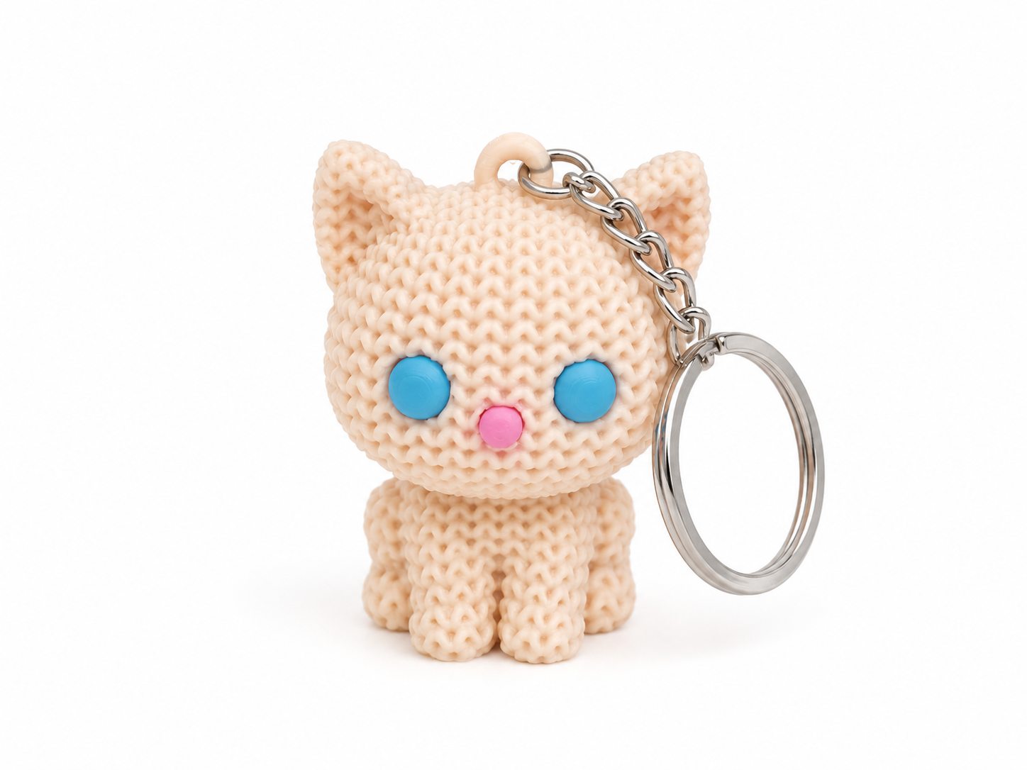 Chaveiros de Animais com Textura Tricô 4