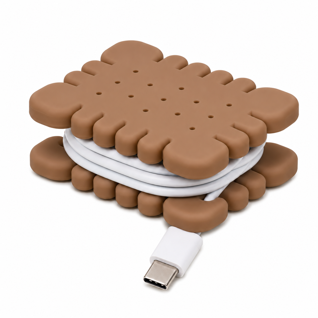 Organizador de cabos - Biscoito Fofo 2 un 5