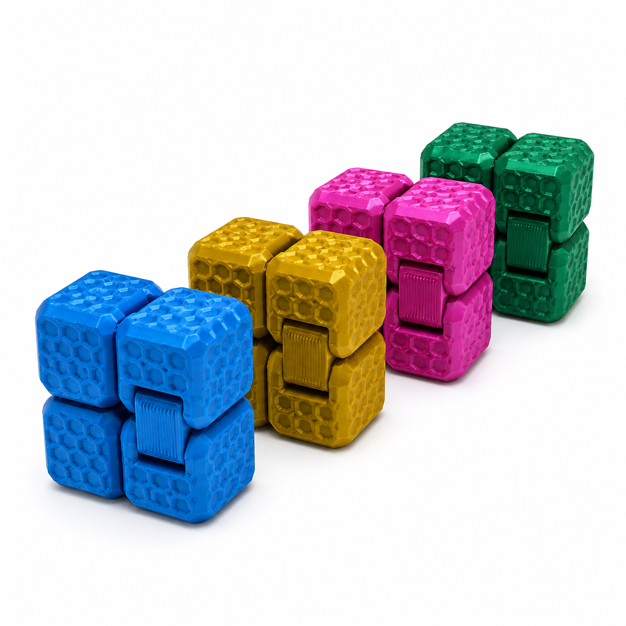 Cubo Infinito 3D Metalizado